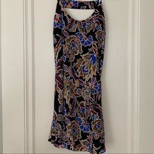 Rory Beca silk open back mini dress - size xs